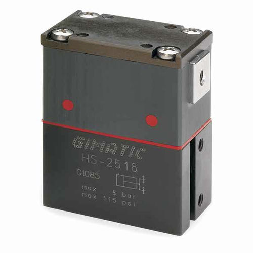 Параллельный захват - HS series - GIMATIC - пневматический / 2 губки / для манипуляционных систем
