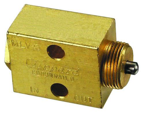 Клапан контроля давления из латуни - MLV-3 - Clippard