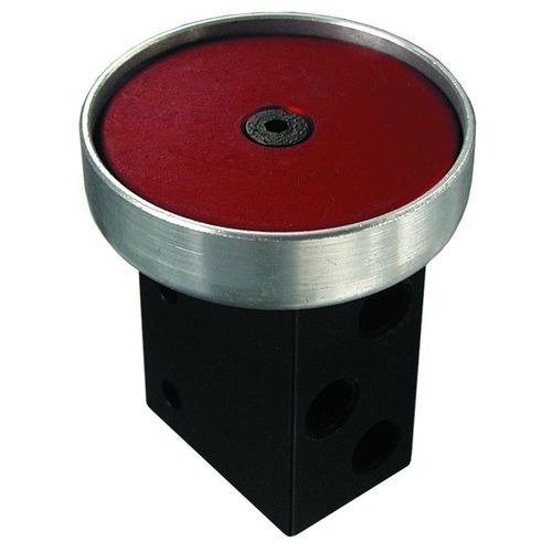 Пневматический распределитель с нажимной кнопкой - Palm Button Valves - PB  - Clippard - с заслонкой / 3 канала