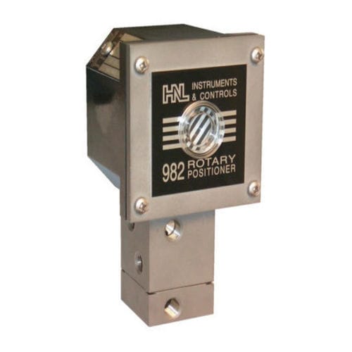 Пневматический регулятор положения - 982 series  - British Rototherm Co. Ltd - поворотный / для исполнительного устройства / сверхточный