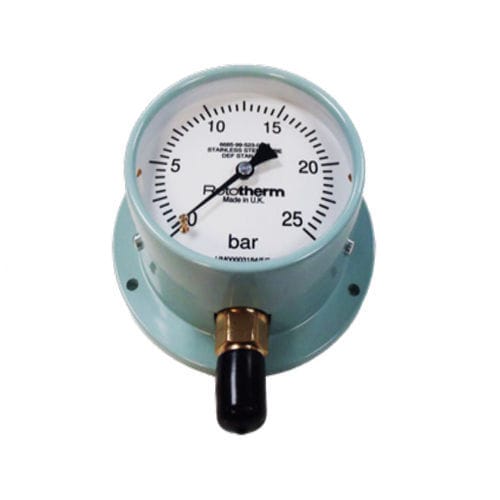 Манометр со шкалой - SPGA series - British Rototherm Co. Ltd - резьбовой / NPT 1/4 / NPT 1/2