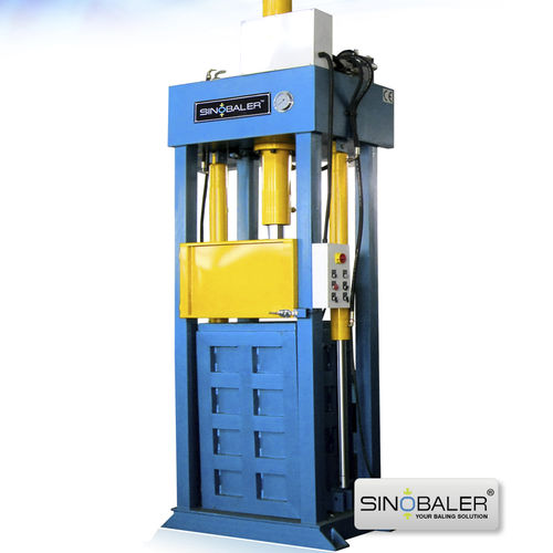 Упаковочный пресс для текстиля - SVBT2-L1 series - SINOSPECT INDUSTRIAL CO.,LTD - вертикальный / с фронтальной загрузкой / автоматический