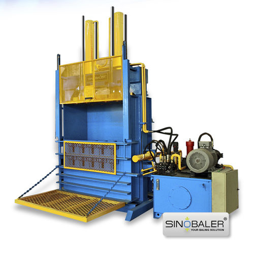 Упаковочный пресс для шины - SVB2-TB-1500, SVB2-TB-1000 - SINOSPECT INDUSTRIAL CO.,LTD - вертикальный / с фронтальной загрузкой / монокессон