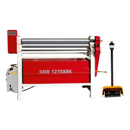 Гибочная машина с 3 роликами - SM series - OSTAS MACHINERY - с ручным приводом