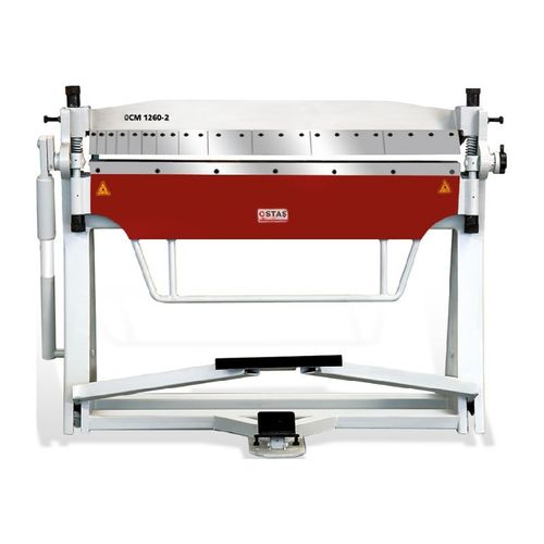 Сгибочная машина для листа - OCM - 1260-2 - OSTAS MACHINERY - с ручным приводом