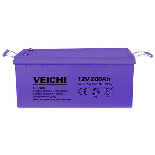 Свинцово-кислотный аккумулятор - SIB-200AH-12-GE - SUZHOU VEICHI Electric Co., Ltd. - прямоугольный / 12 В / на солнечной батарее