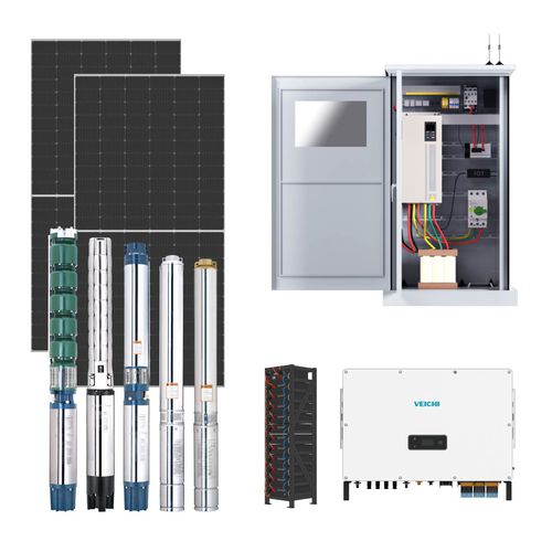Насосная установка на солнечной энергии - SWPSWES - SUZHOU VEICHI Electric Co., Ltd. - с ротором / для воды / с двигателем