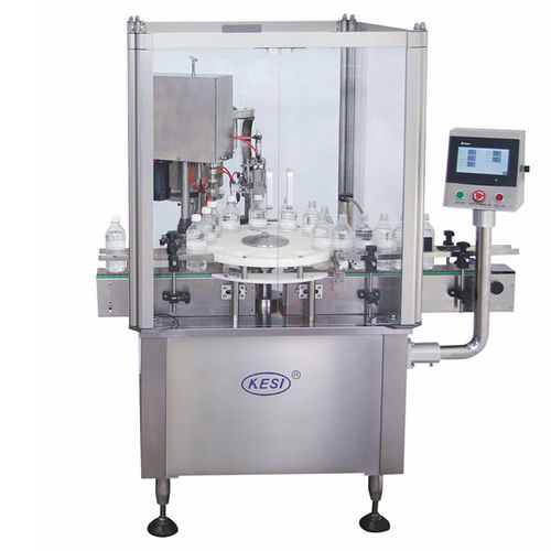 Ротационная укупорочная завинчивающая машина - XXG60  - Shanghai Ke Si Packing Machinery Co.,Ltd. - автоматическая / для бутылок / для фармацевтической промышленности