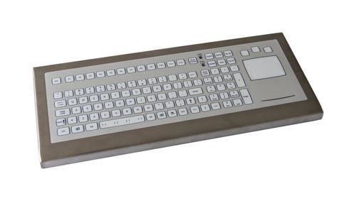 Клавиатура для письменного стола - Food keyboard with touchpad - NSI - встраиваемая / мембранная / 105 клавиш