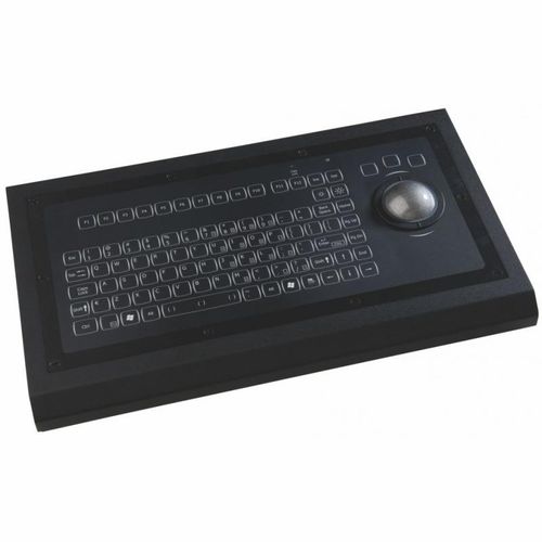 Клавиатура для письменного стола - KSML92 series - NSI - с механическими клавишами / 92 клавиши / с трекболом