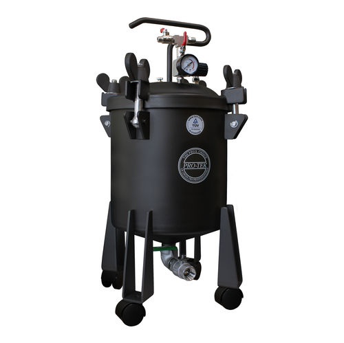 Резервуар для окрашивания - 7545FG - Pro-Tek - из стали / под давлением / с мешалкой