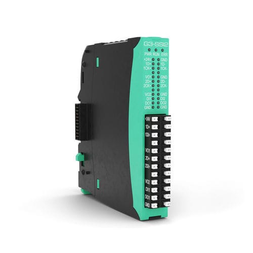 Цифровой входной модуль - G3-SSI2 - GEFRAN - EtherCAT / 2 цифровых входа / на DIN-рейке
