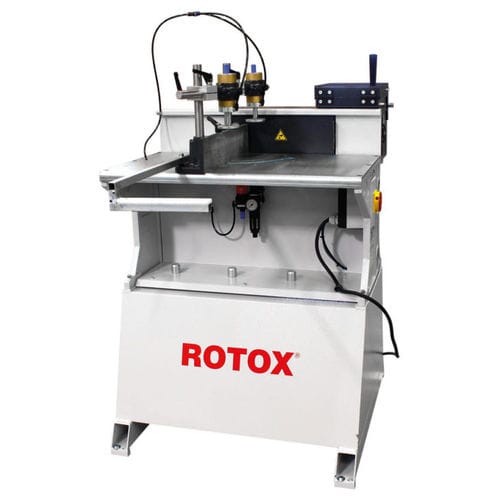 Торцефрезерный станок для ПВХ - SAF 166 - ROTOX GmbH - автоматический / пневматический