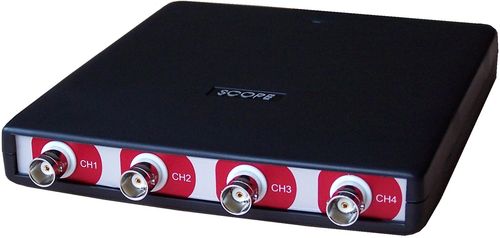 Аналоговый осциллограф - Handyscope HS4 DIFF - TiePie engineering - переносной / 4 канала / USB