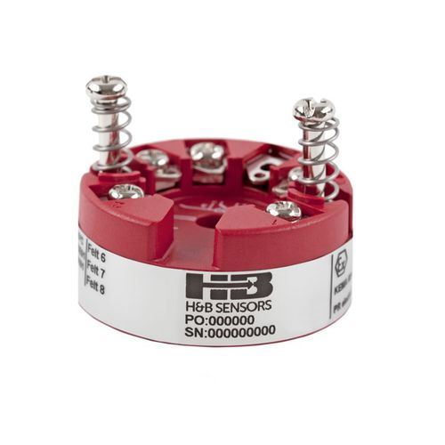Трансмиттер температуры на головке зонда - 5333D - H&b Sensors - RTD / выход тока / NAMUR