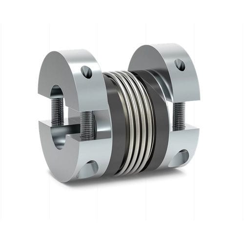 Гибкая муфта - BKH series - R + W Coupling Technology - сильфонная / с сильфоном / из алюминия
