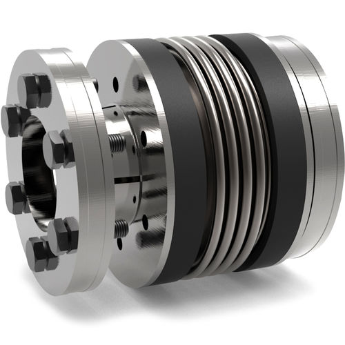 Гибкая муфта - SP3 series - R + W Coupling Technology - сильфонная / вала / с измерением момента