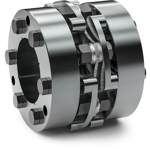 Муфта на пружине - LP4 S series - R + W Coupling Technology - дисковая / со стопорным кольцом / вала