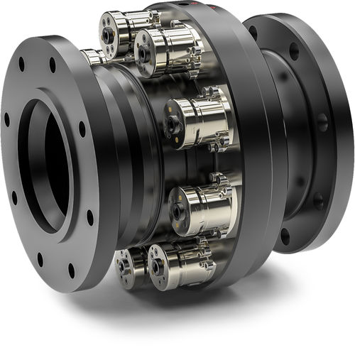 Гибкая муфта - STF series - R + W Coupling Technology - компактная / с фланцем