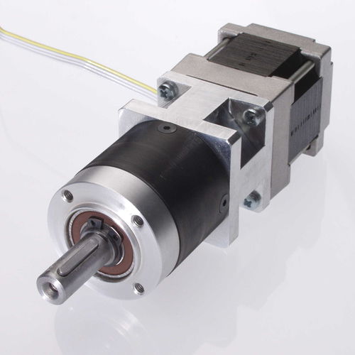 Пошаговый мотор-редуктор - GKS 39/200/x - MICROSTEP GmbH - червячный / планетарный / с прямыми зубьями