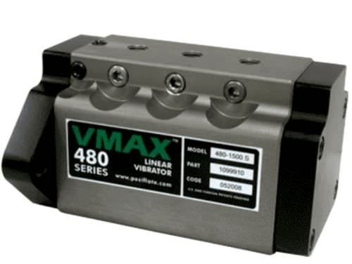 Пневматический вибратор - VMAX™ 480 series - Posi-flate - линейный / для нескольких продуктов