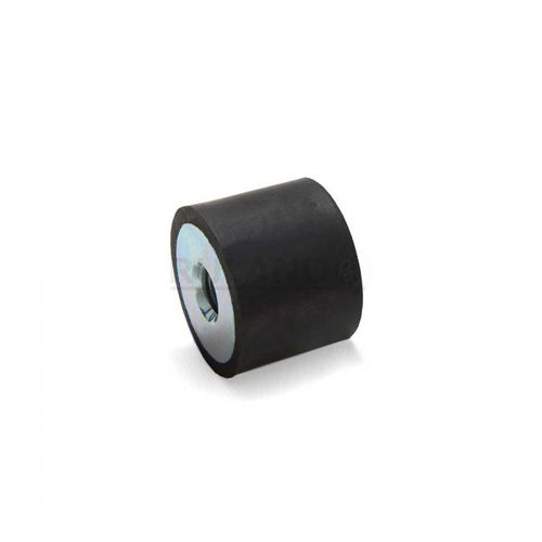 Буфер из каучука - VMT125-55-M16-55-FZNR - Ruland Manufacturing Co., Inc. - из стали