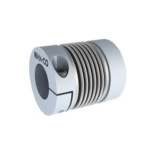 Муфта с эластомерным соединением - MKA-S series - HA-CO GmbH - с сильфоном / из нержавеющей стали / вала