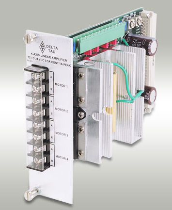 Сервовариатор DC - 3U AMP-1 - Delta Tau - бесщеточный / 4 оси / цифровой