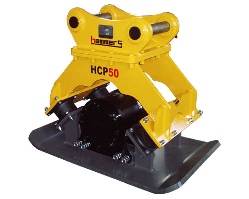 Вибрирующая пластинка для экскаватора - 3 - 35 t | HCP series - HAMMERS Co., Ltd.