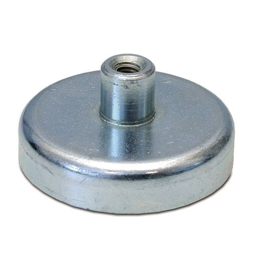 Магнит из NdFeB - 401,  404, 405 series - Flaig Magnetsysteme GmbH & Co.KG - плоский / короб / с муфтой с внутренней нарезкой