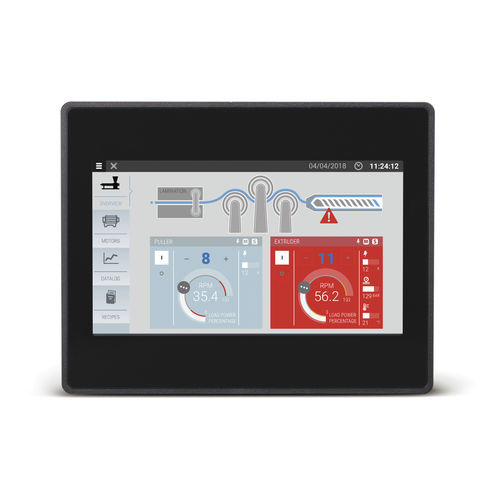 HMI с резистивным сенсорным экраном - Control Techniques - MCh series - NIDEC DRIVES - встроенный / мобильный / 800x480