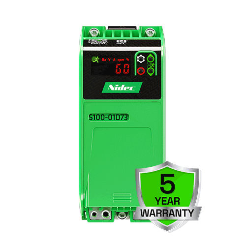 Промышленный микровариатор перем. тока - Control Techniques - Commander S100 - NIDEC DRIVES - монофазовый / трехфазовый / на DIN-рейке
