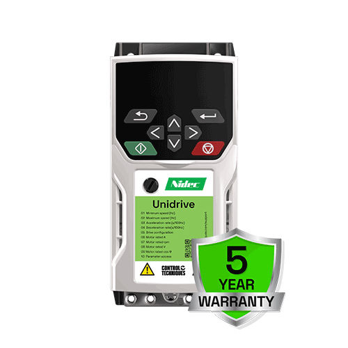 Высокоэффективный вариатор AC - Control Techniques - Unidrive M400 - NIDEC DRIVES - трехфазовый / с цифровым индикатором / монофазовый