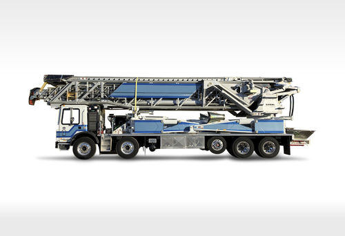 Грузовой автомобиль подъемный кран - LB40T5-20 - SCHWING GmbH - пятиосный / для труднопроходимых участков местности