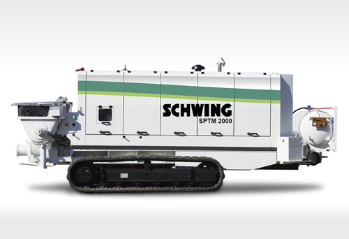 Гусеничный автобетононасос - SPTM 2000 - SCHWING GmbH - для труднопроходимых участков местности