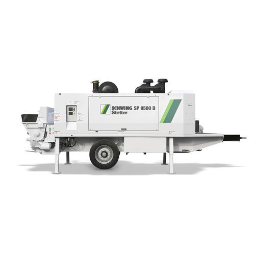 Стационарный бетононасос - SP 9500 - SCHWING GmbH - для строительства / дизельный