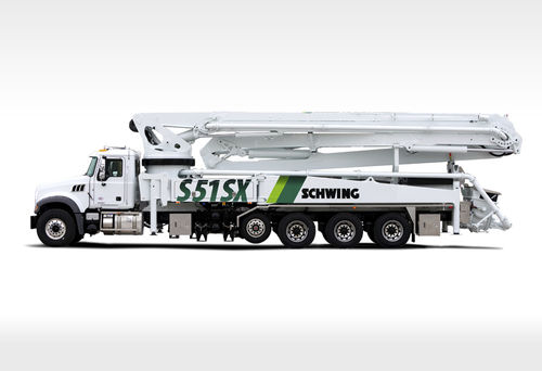 Мобильный автобетононасос - S 51 SX - SCHWING GmbH - для строительства