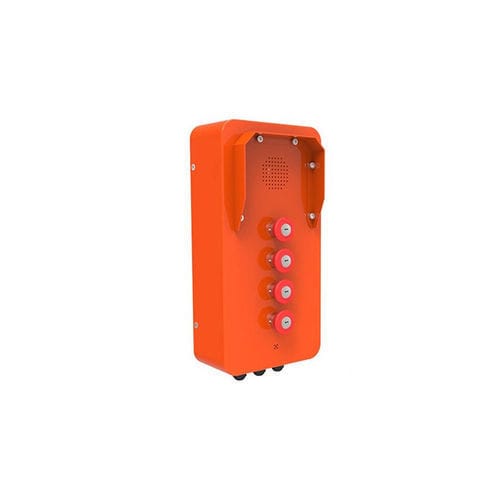 Аналоговый терминал вызова - HDC - A2S Advanced Safety Solutions - протокол VoIP / IP66 / промышленный