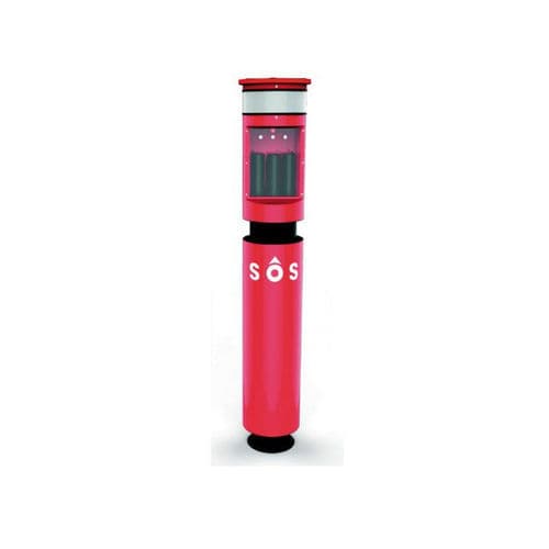 Терминал вызова для неотложной помощи - OneUP Totem - A2S Advanced Safety Solutions - GPRS / 4G / с солнечной батареей