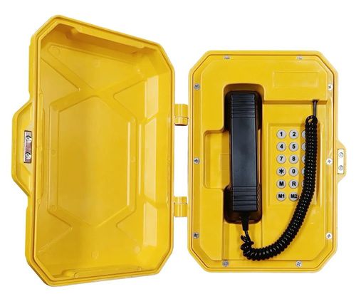 Аналоговый промышленный телефон - ATHOS - A2S Advanced Safety Solutions - протокол VoIP / PoE / Ethernet