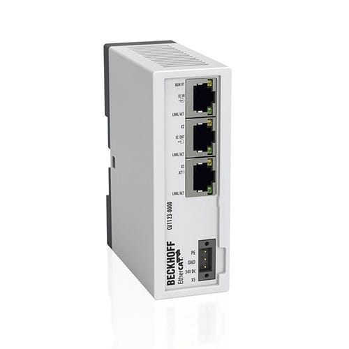 Мультипликатор Ethernet-портов - CU1123  - Beckhoff Automation