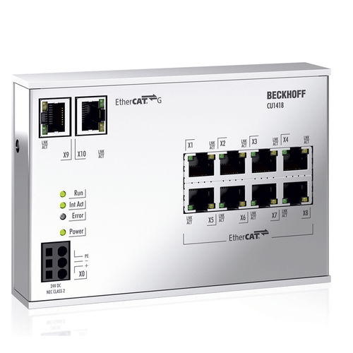 Мультипликатор Ethernet-портов - CU1418  - Beckhoff Automation