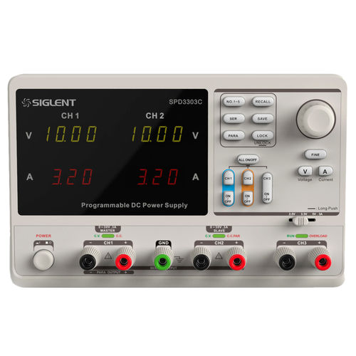 Источник питания для монтажа в стол - SPD3303C  - Siglent Technologies Co., Ltd - AC/DC / с тремя выходами / регулируемый