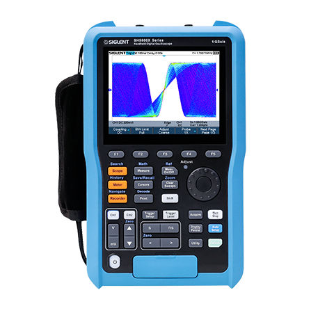 Цифровой осциллограф - SHS800X Series - Siglent Technologies Co., Ltd - портативный / 2 канала / с дисплеем LCD