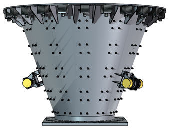 Вибрационный бункер - ZFB series  - Henan winner vibrating equipment CO.,LTD - для химических продуктов