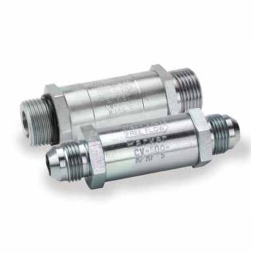 Предохранительный клапан с вентилем - CV series - Parker Quick Coupling Division - наружная резьба / низкого давления / из стали