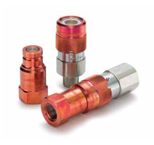 Гидравлический фитинг - FH series - Parker Quick Coupling Division - быстрый / из стали / наружная резьба