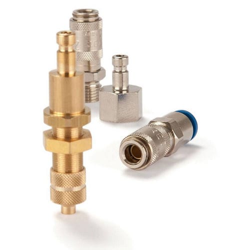 Пневматический фитинг - 20 series - Parker Quick Coupling Division - быстрый / из латуни / из нержавеющей стали