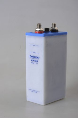 Система аккумуляторов Ni-Cd - KPH80 - SICHUAN CHANGHONG BATTERY CO., LTD. - для блока / для ИБП / TÜV