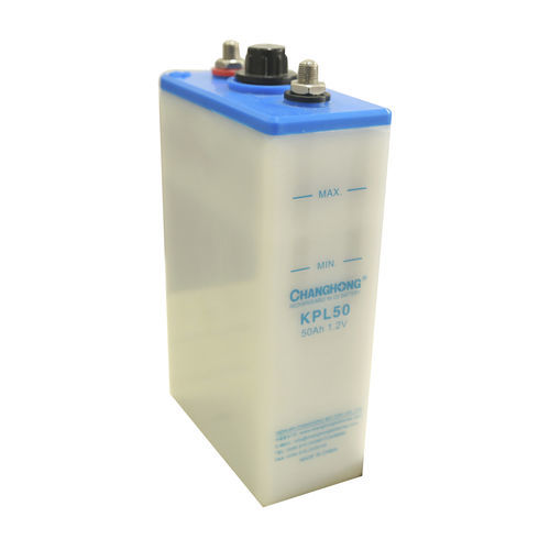 Аккумулятор Ni-Cd - KPL50 - SICHUAN CHANGHONG BATTERY CO., LTD. - призматический / для ИБП / промышленный
